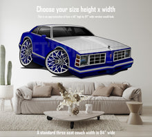 Pontiac Lemans Hot Rod Cartoon Wall Decal Car Art