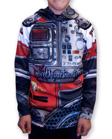 FIRE ENGINE Hoodie Chomp Shirt by MOUTHMAN®