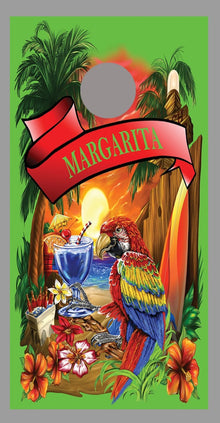 Margaritaville Cornhole Wraps Board Decal Graphics single