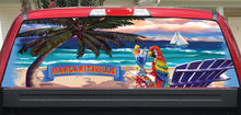 Margaritaville Decal Rear Window for Truck