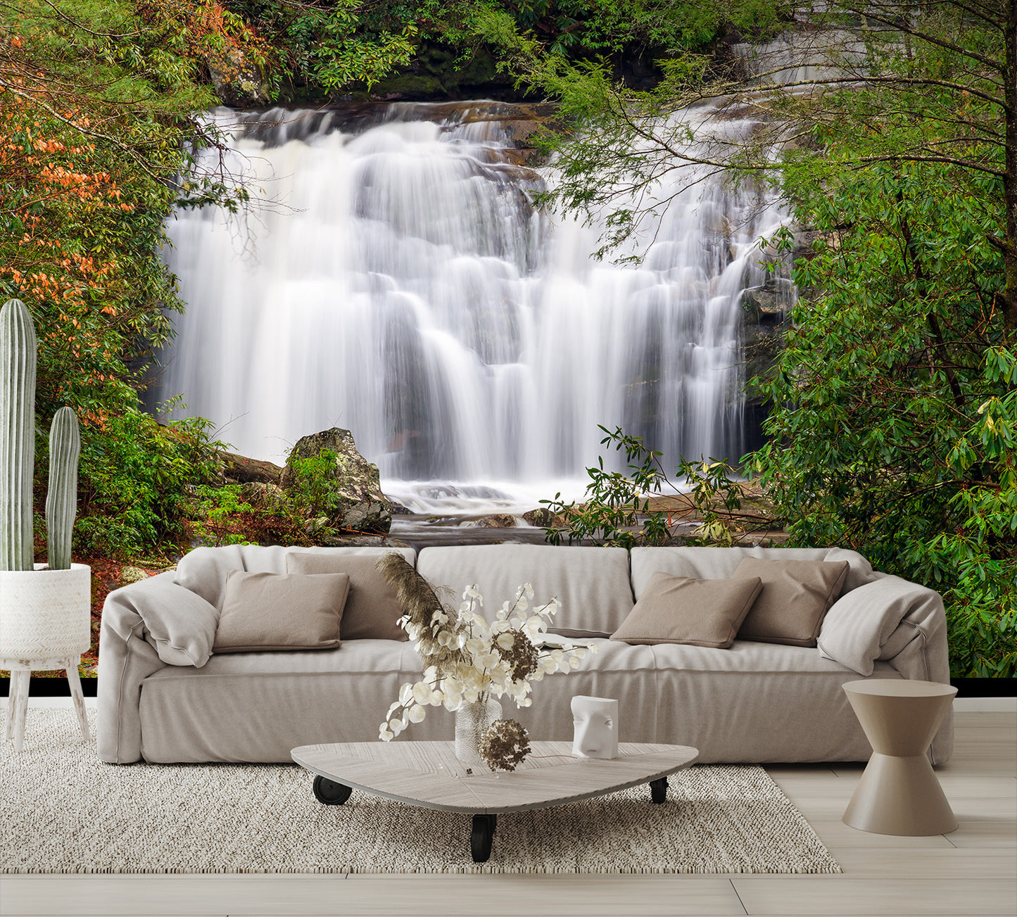 Meigs Falls in Smoky Mountains Wall Mural