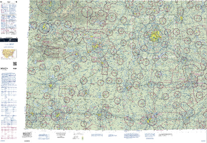 Aeronautical Chart Memphis Wall Mural