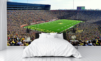 Michigan University Big House Day Game Football Stadium Wall Mural