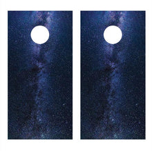 Milky Way Cornhole Board Decals Bean Bag Toss