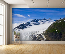 Mountains and Snow in Alaska Wall Mural