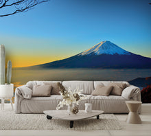 Mt. Fuji Sea of Clouds Sunrise Wall Mural