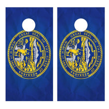Flag of Nebraska Cornhole Board Decal Wraps