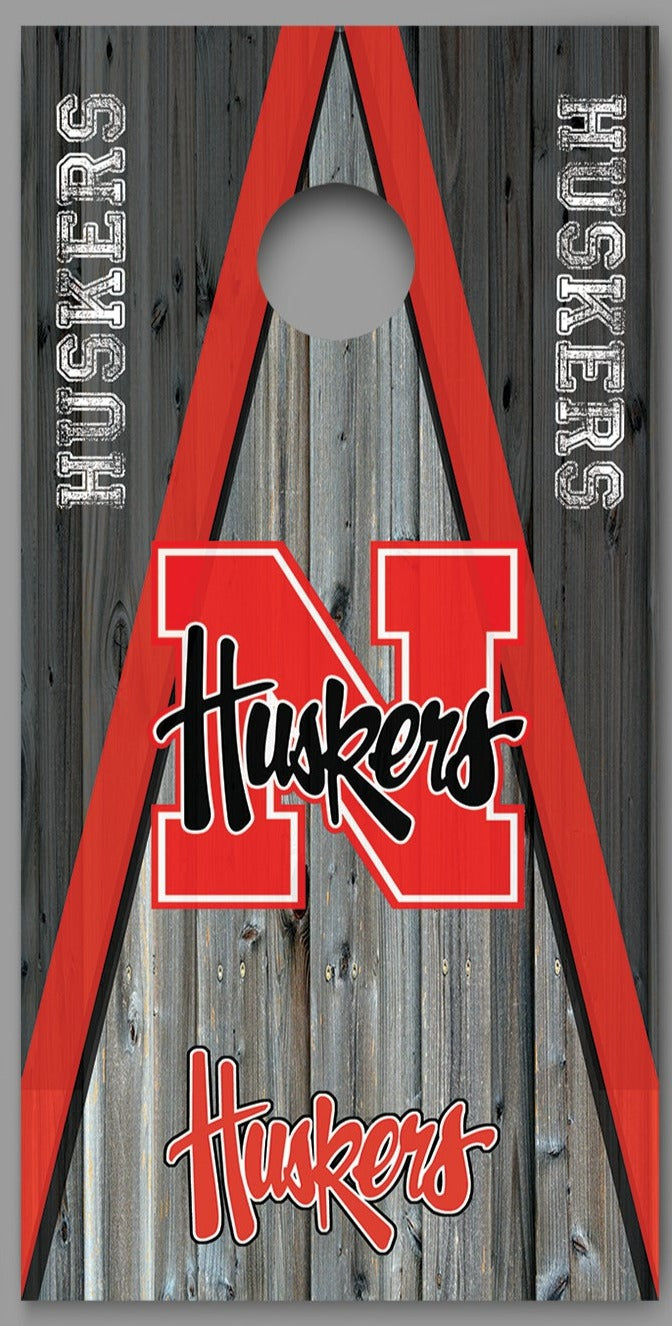 Nebraska Corn Huskers Corn hole Decal Wrap