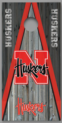 Nebraska Corn Huskers Corn hole Decal Wrap