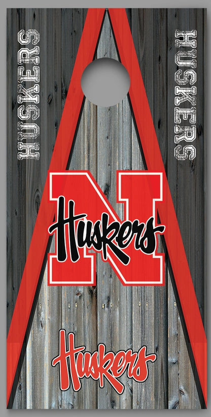 Nebraska Corn Huskers Corn hole Decal Wrap