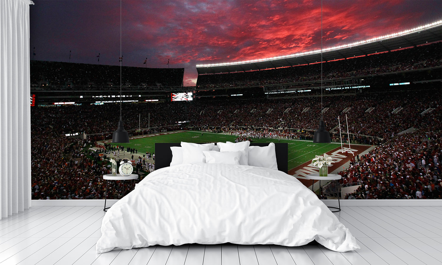 Bryant–Denny Alabama Football Stadium Wallpaper Wall Mural bedroom