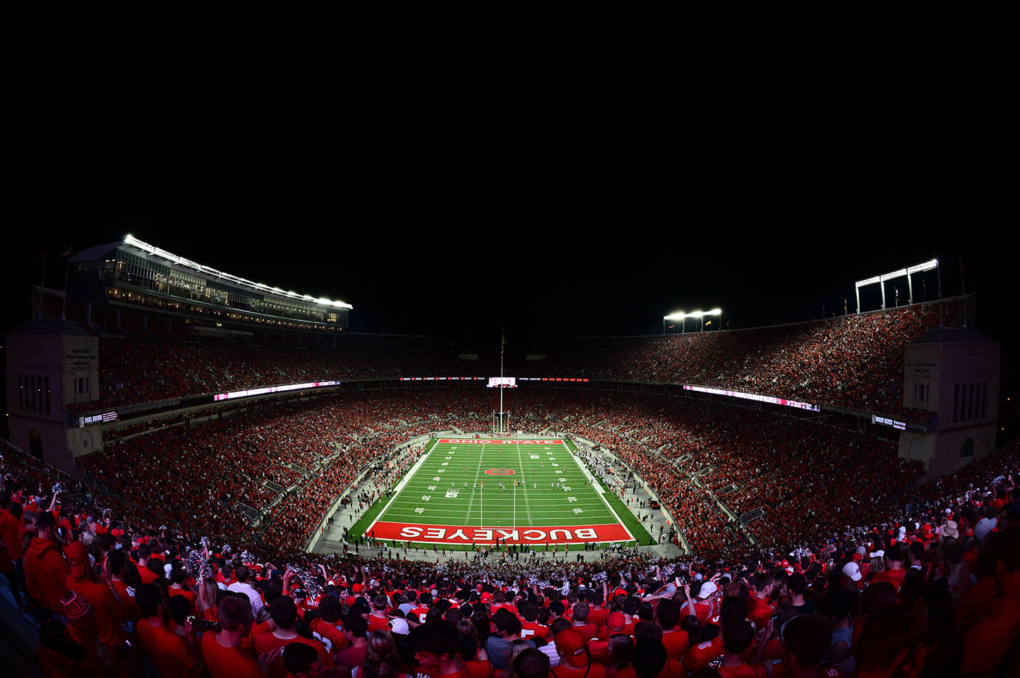 Ohio State Wall Decor Football Stadium Night Wall Mural proof