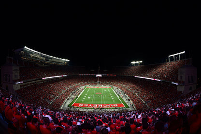 Ohio State Wall Decor Football Stadium Night Wall Mural proof