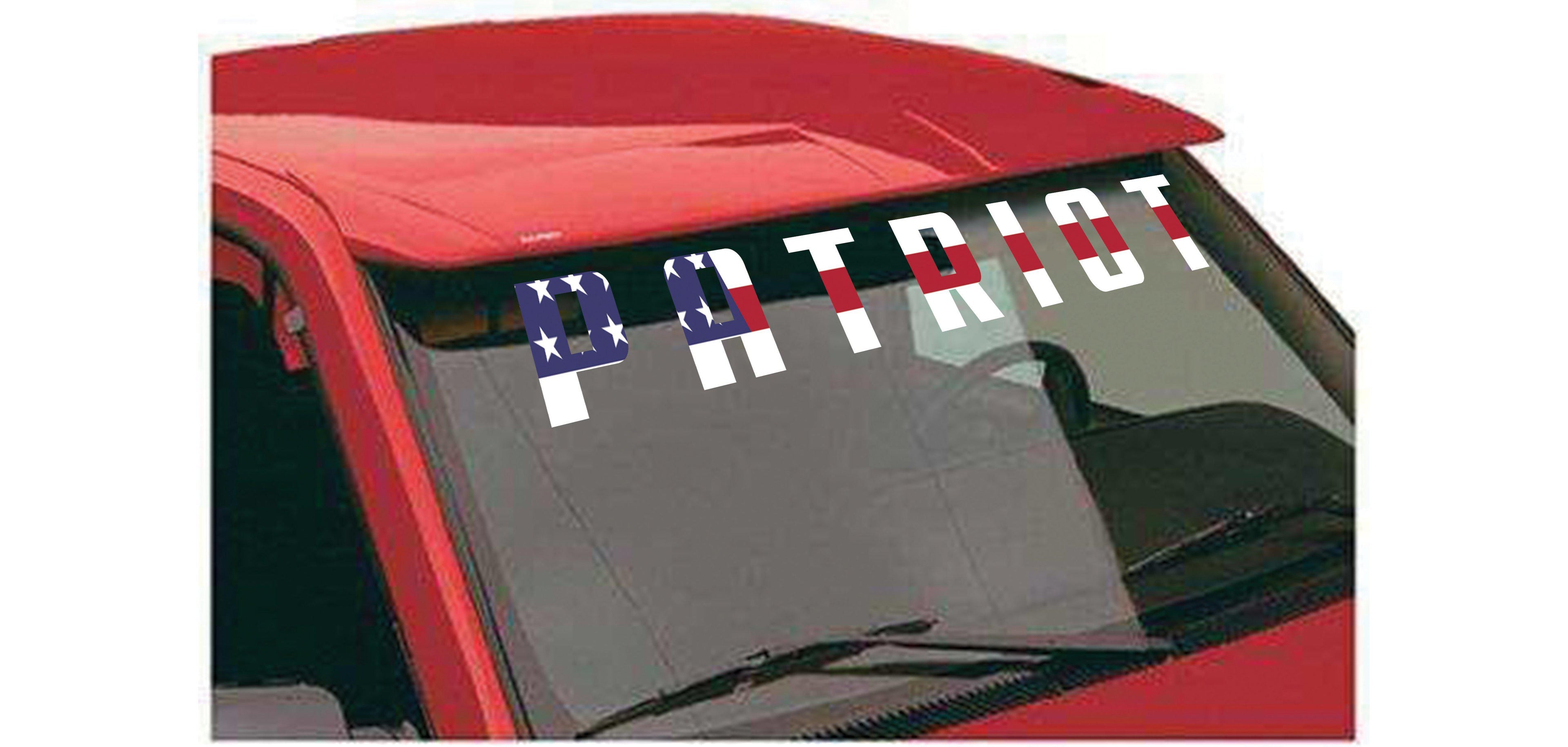 Windshield Decal "Patriot"