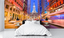 Philadelphia Pennsylvania on Broad Street Wall Mural