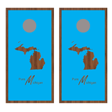 Pure Michigan Corn Hole Board Decal Wrap
