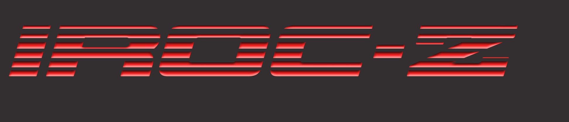 IROC-Z Gradient and Solid Colors Contour Cut Decals Auto Graphics Camaro - Let's Print Big