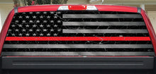 Red Line Crackle Rear Window Decal