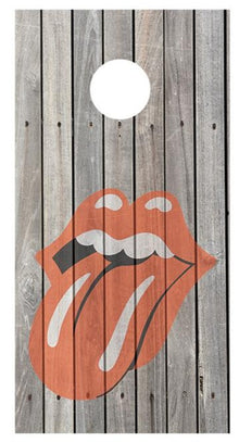 Rolling Stones Cornhole Board Decal Wraps