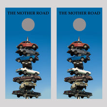 Route 66 Berwyn Car Spindle Berwyn Illinois Cornhole Board Decal Wraps