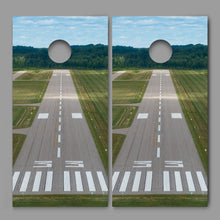 Runway 33 Landing Design Cornhole Board Decal Wraps