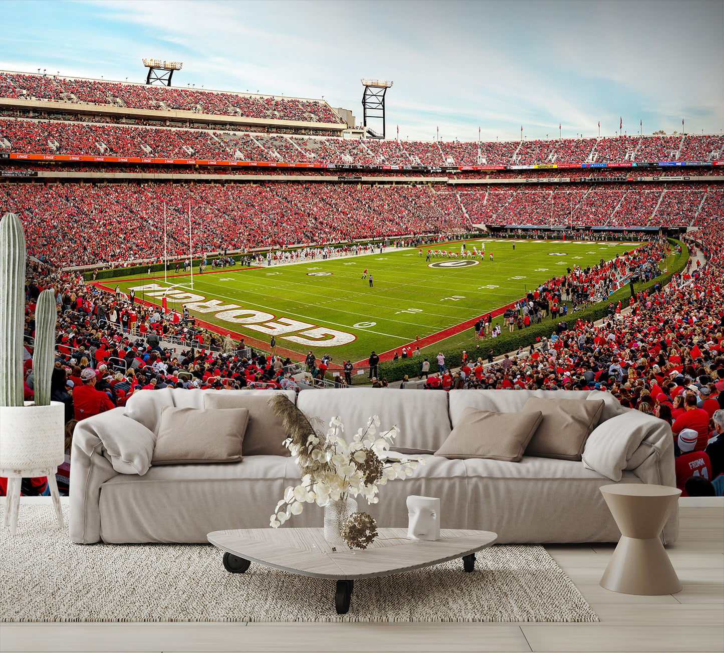 Sanford Football Stadium Georgia Wall Mural