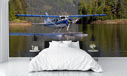 Seaplane Landing Ketchikan Alaska Wall Mural