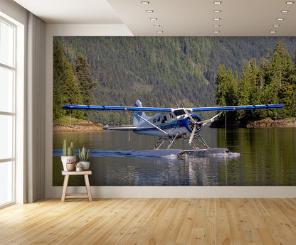 Seaplane Landing Ketchikan Alaska Wall Mural