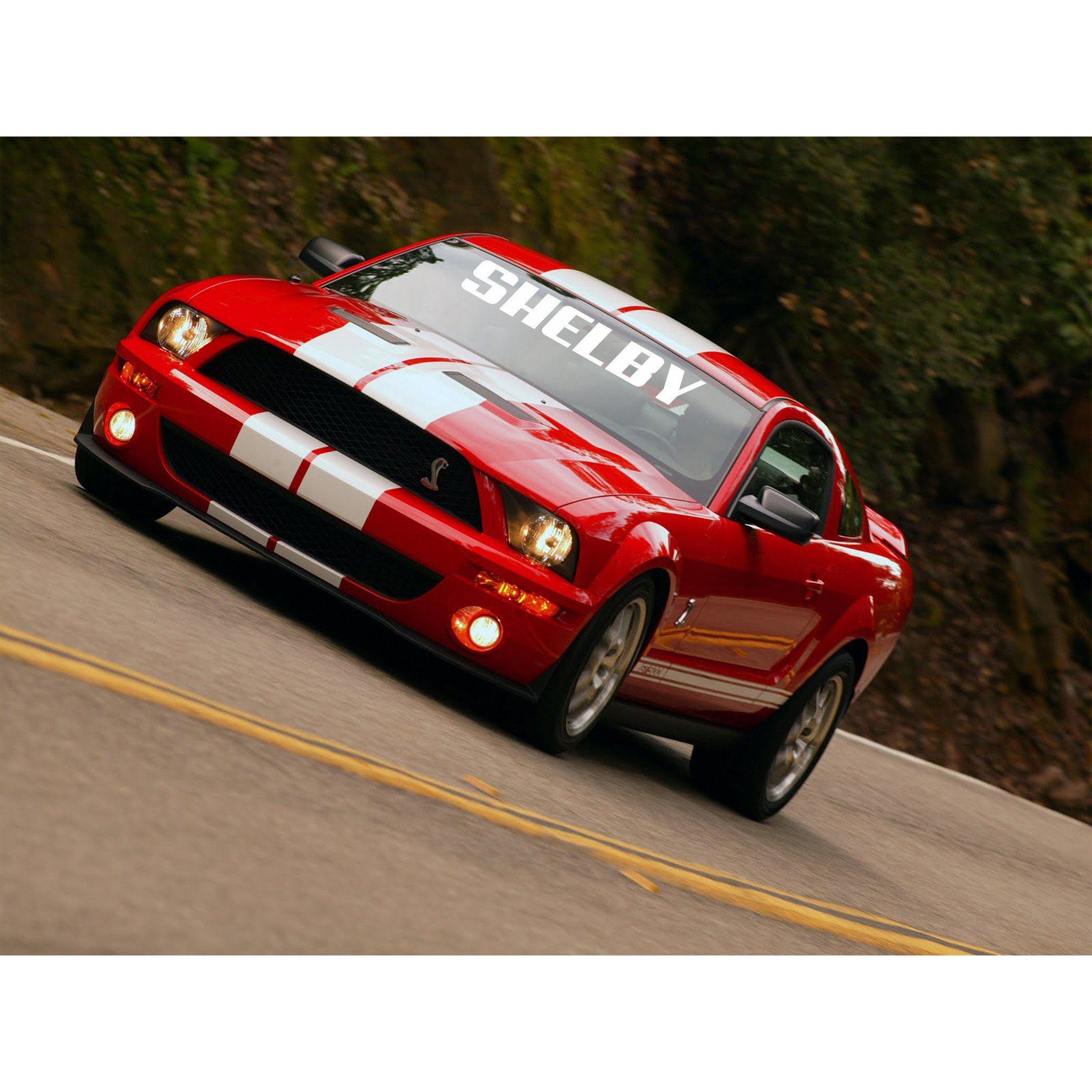 Windshield Decal "SHELBY" - Let's Print Big