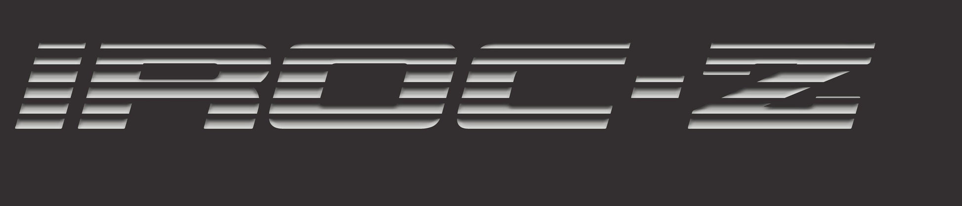 IROC-Z Gradient and Solid Colors Contour Cut Decals Auto Graphics Camaro - Let's Print Big