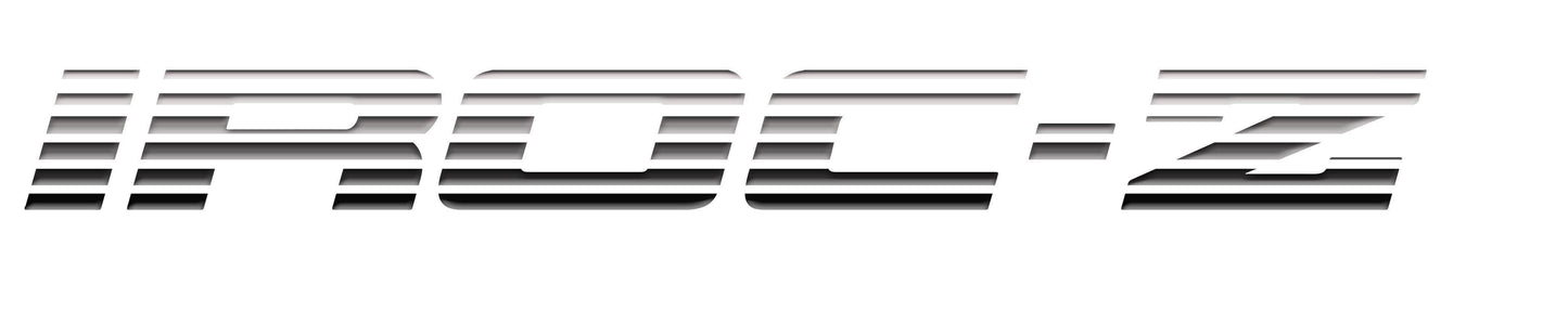 IROC-Z Gradient and Solid Colors Contour Cut Decals Auto Graphics Camaro - Let's Print Big