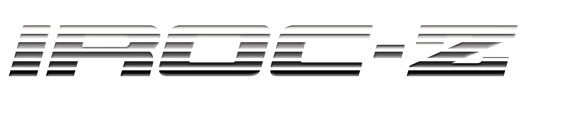 IROC-Z Gradient and Solid Colors Contour Cut Decals Auto Graphics Camaro - Let's Print Big