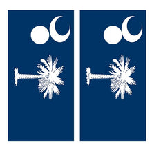 Flag of South Carolina Cornhole Board Decal Wraps