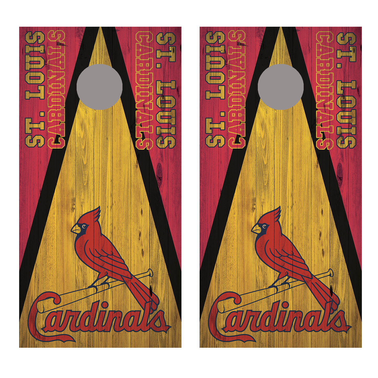 Saint Louis Cardinals Corn Hole Board Decal Wrap