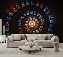 Stain Glass Ceiling Mural