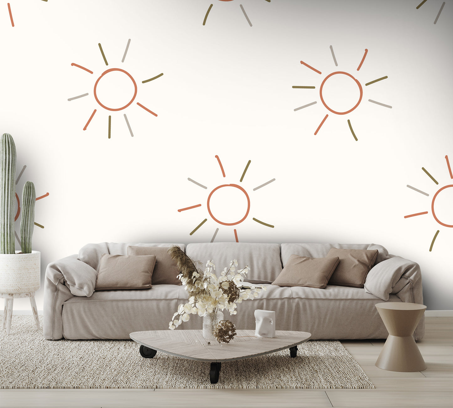 Sun in the Sky Wall Mural