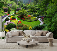 Sunken Garden Wall Mural