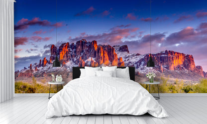 Superstition Mountains Arizona Wall Mural