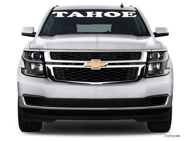 Windshield Decal "tahoe" - Let's Print Big