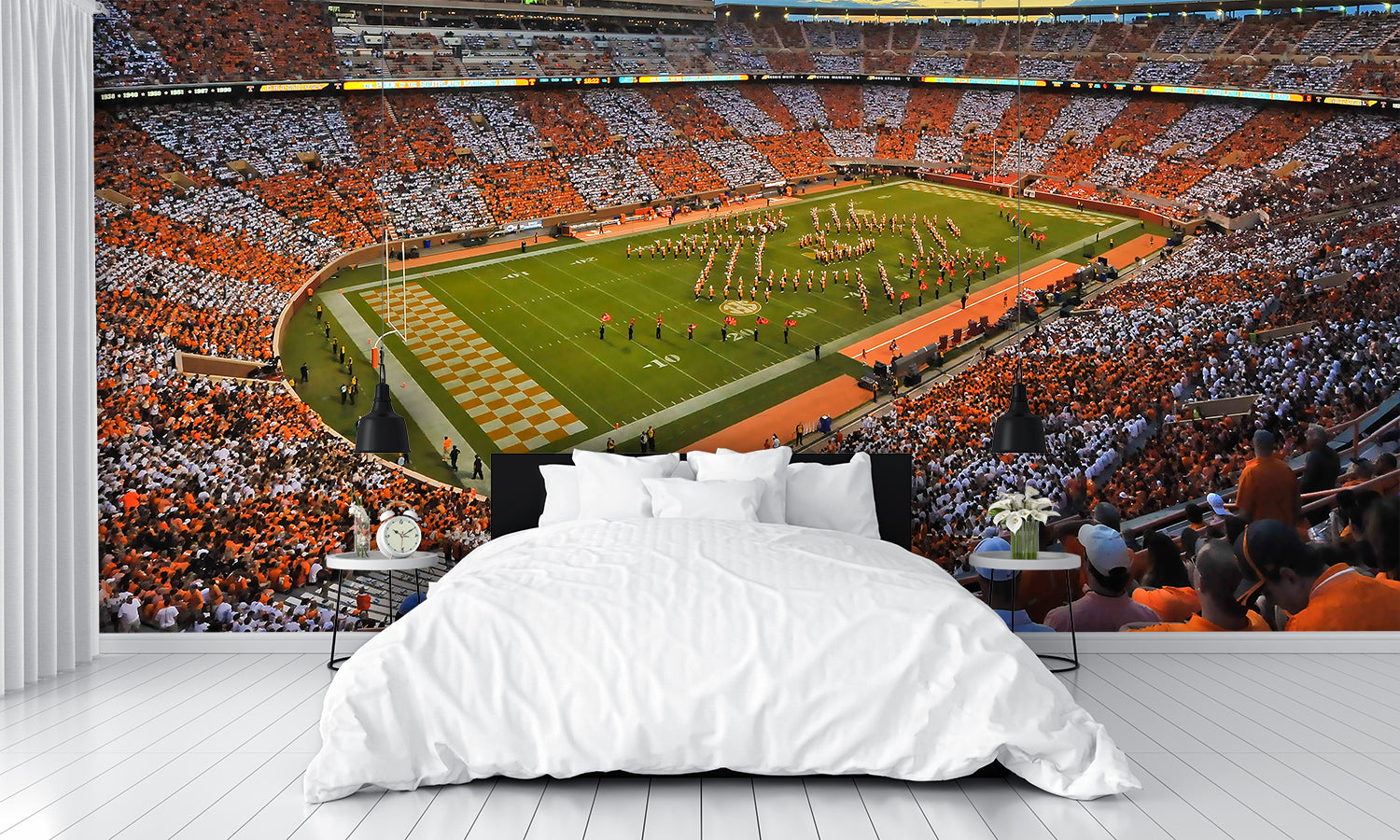 Tennessee Neyland Football Stadium Wallpaper Mural bedroom