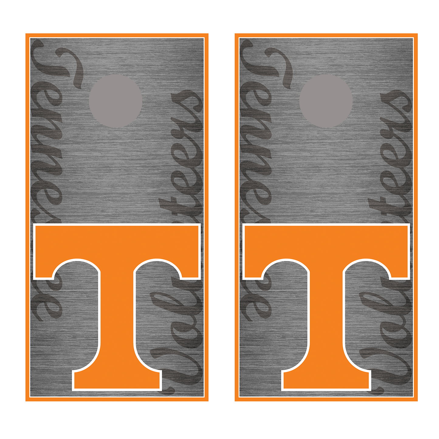 Tennessee Metal Design Cornhole Board Decal Wraps