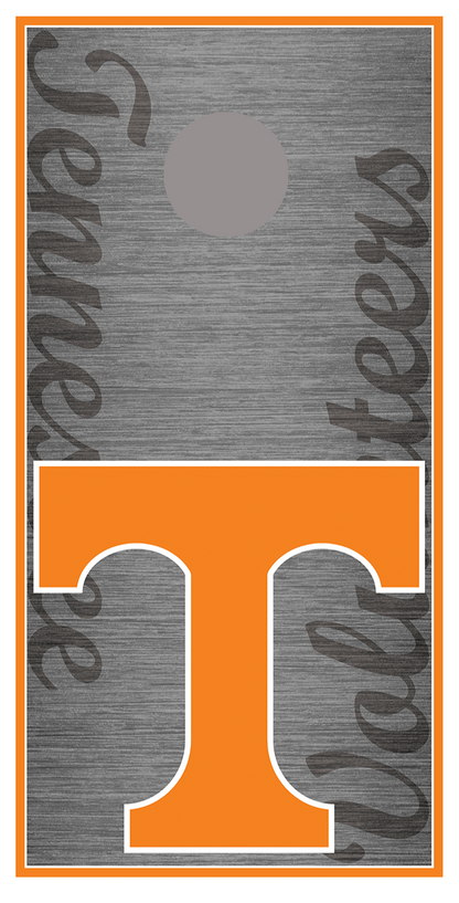 Tennessee Metal Design Cornhole Board Decal Wraps