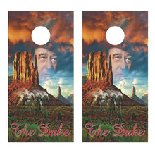 The Duke John Wayne Corn Hole Board Decal Wrap