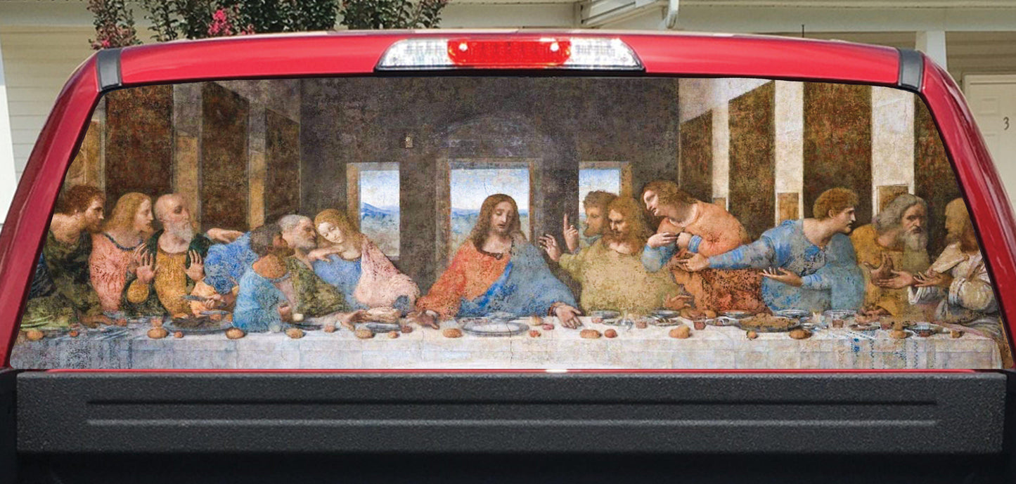 The Last Supper Rear Window Decal