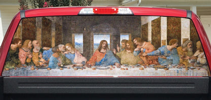 The Last Supper Rear Window Decal