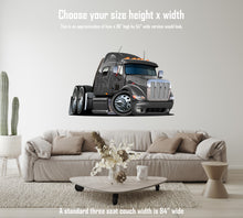 Car Art Truck Set Cartoon Wall Decal