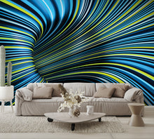 Tunnel Illusion Wall Mural