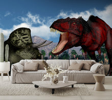 Two Dinosaurs Wall Mural