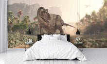 T Rex in the Jungle Wall Mural
