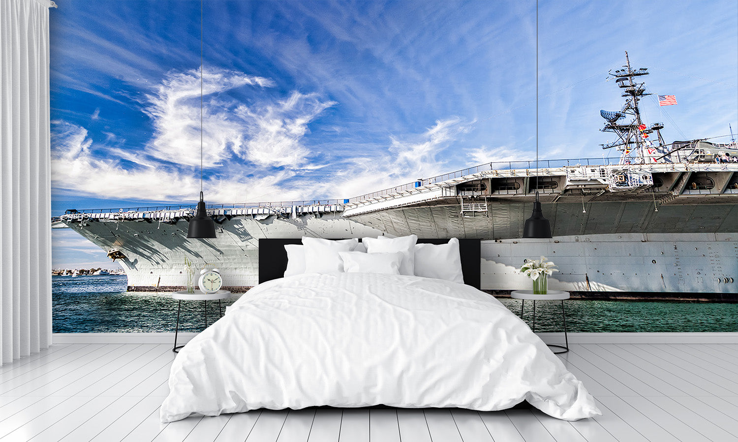 USS Midway Aircraft Carrier Wall Mural